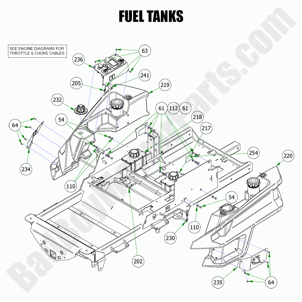 2022 Renegade - Gas - Fuel Tanks